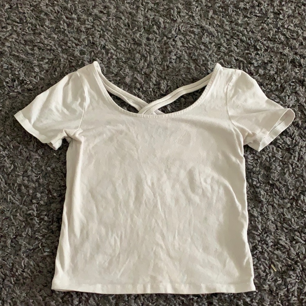 Cropped top t shirt